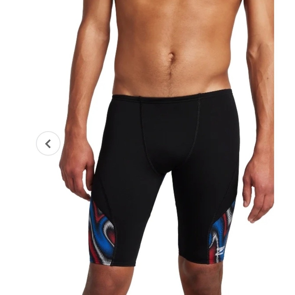 7yrs Speedo Kids Endurance+ Purpose Jammer Shorts Blue Red White 22 8003439885